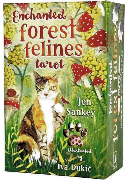 Enchanted Forest Felines Tarot by Jen Sankey & Iva Dukic