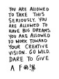 We Need Your Art: Stop Messing Around and Make Something Hardcover by Amie McNee 