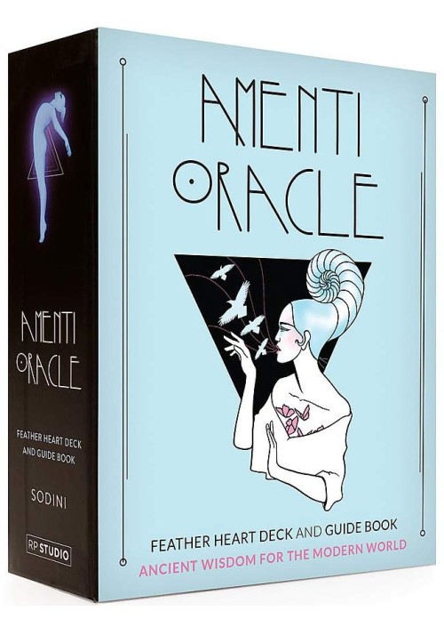 Amenti Oracle Feather Heart Deck and Guide Book : Ancient Wisdom for the Modern World by Jennifer Sodini