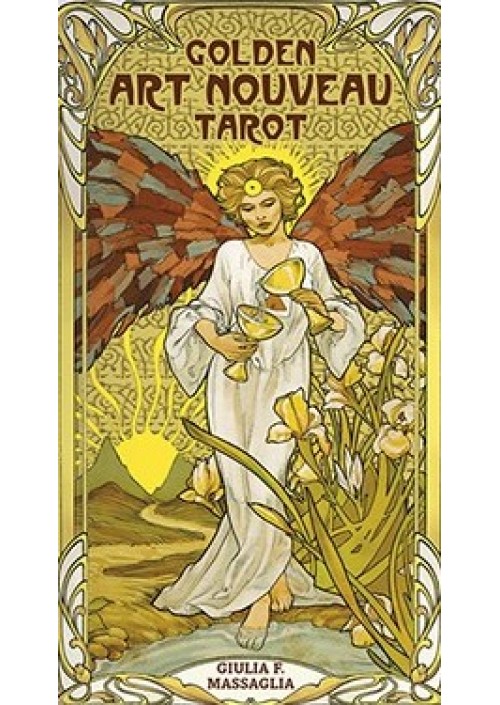 Golden Art Nouveau Tarot by Giulia Massaglia