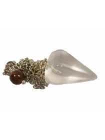 Clear Quartz Crystal Pendulum 