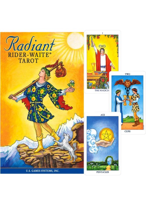 Radiant Rider-Waite Tarot by Pamela Smith & Virginijus Poshkus