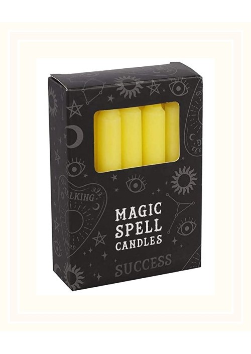 yellow-success-spell-candles