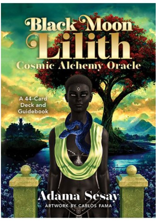 Black Moon Lilith Cosmic Alchemy Oracle by Adama Sesay 