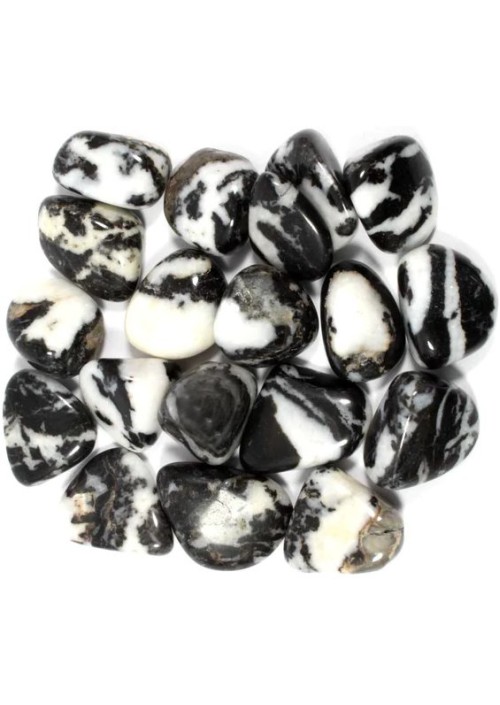 Zebra Jasper Tumbled Crystal