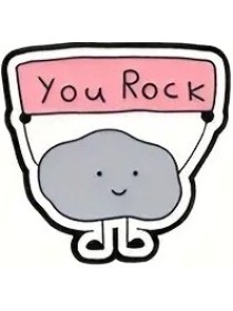 You Rock Enamel Pin