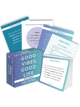 2026 Good Vibes, Good Life Daily Calendar