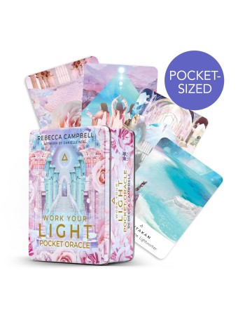 Work Your Light Pocket Oracle Cards by Rebecca Campbell & Danielle Noel 