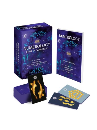 Second-hand Numerology Book & Card Deck by Sahar Huneidi-Palmer 
