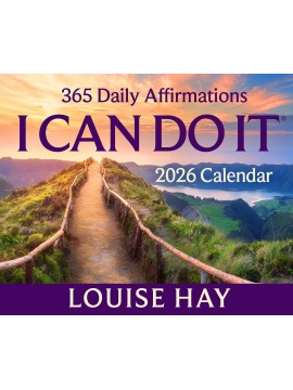 2026 I Can Do It Desk Calendar - 365 Daily Affirmations by Louise Hay 