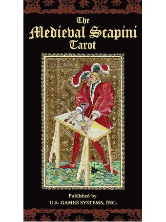 Second-hand Medieval Scapini Tarot by Luigi Scapini