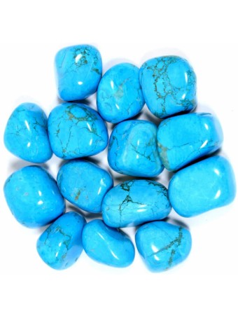 Howlite Blue Tumbled Crystal