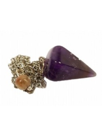Amethyst Crystal Pendulum