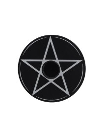 Pentagram Spell Candle Holder 