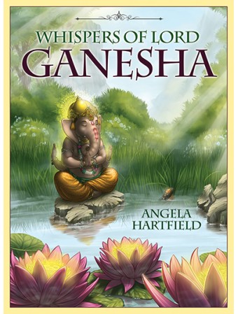 Second-hand Whispers of Lord Ganesha Oracle by Angela Hartfield & Ekaterina Golovanova
