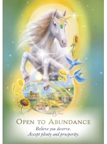 The Magic of Unicorns Oracle Cards : A 44-Card Deck and Guidebook by by Diana Cooper & Marjolein Kruijt